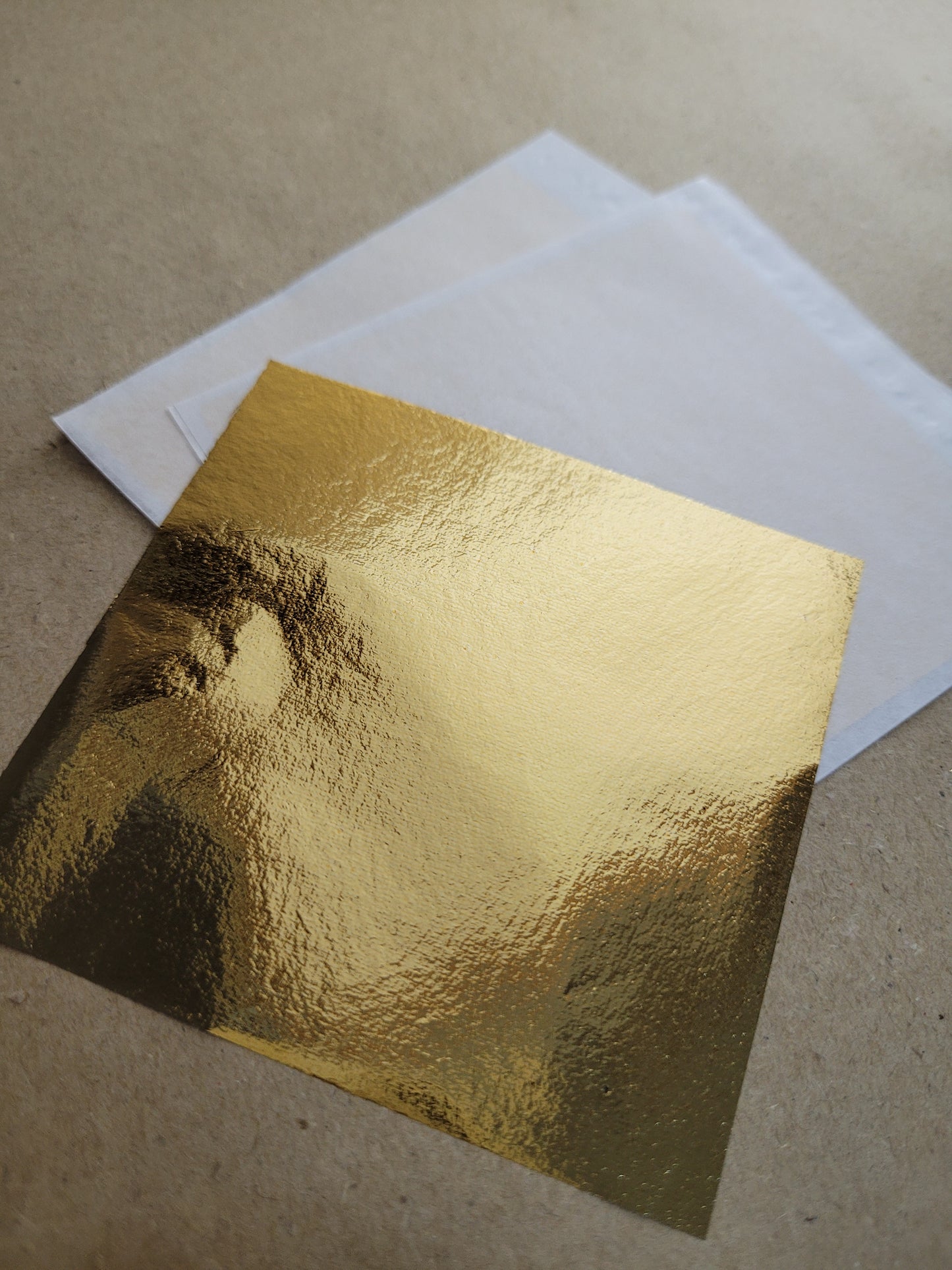 Gold Foil Sheet 3pcs