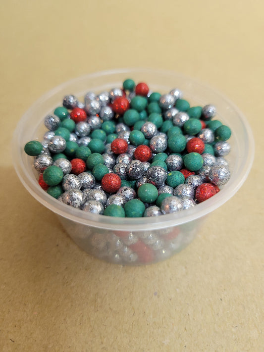 Christmas Theme #02 - 4mm Pearls 60g