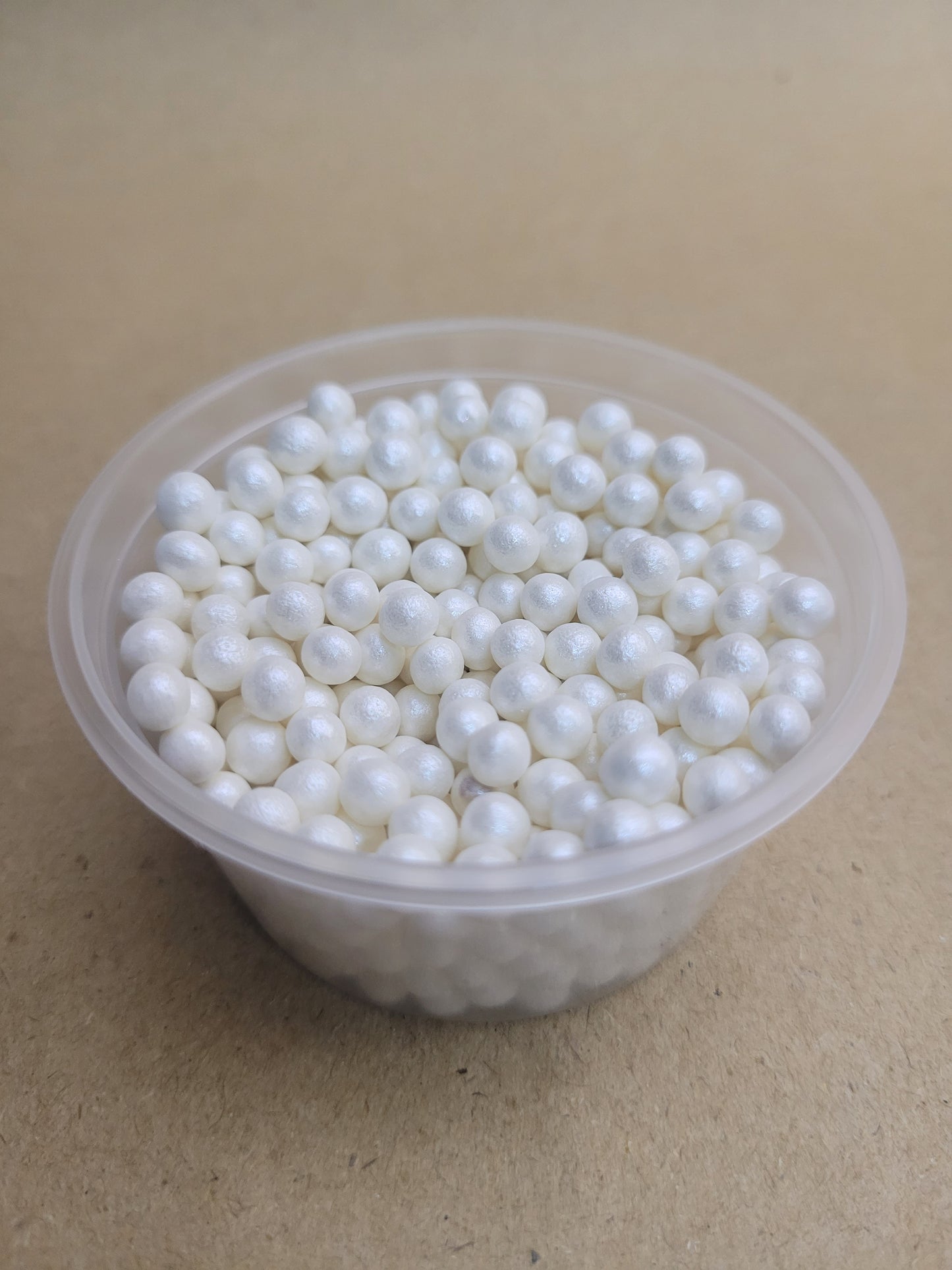 White 4mm Pearls 60g