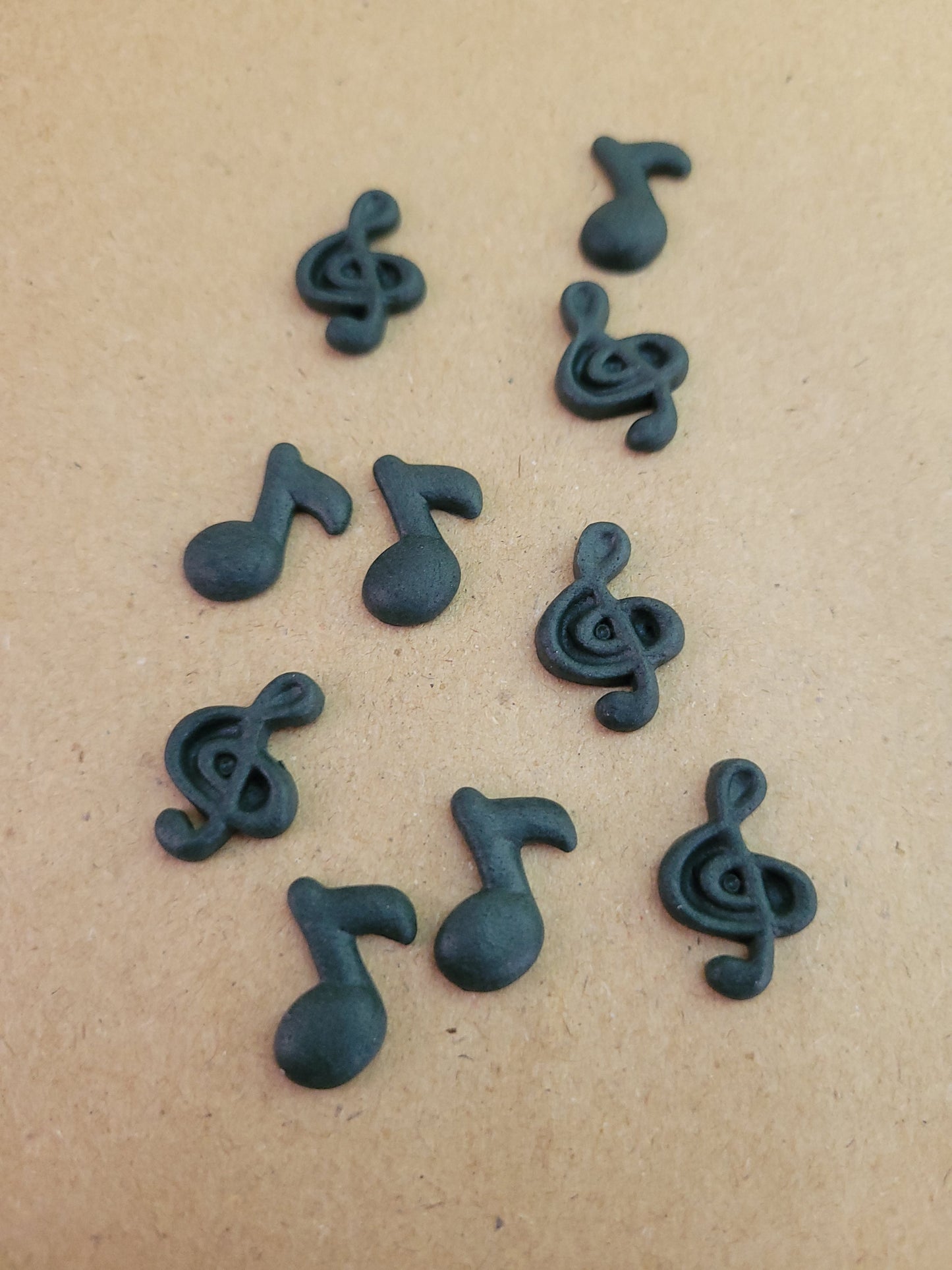 Music Notes 10pcs Edible Cake Decorations