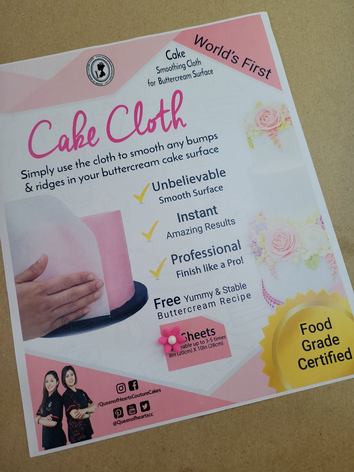 Cake Cloth - Reusable