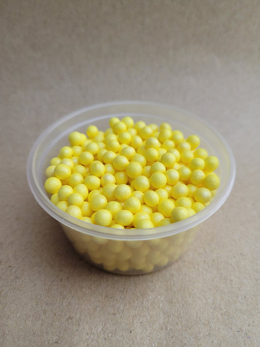 Yellow 4mm Pearls 60g