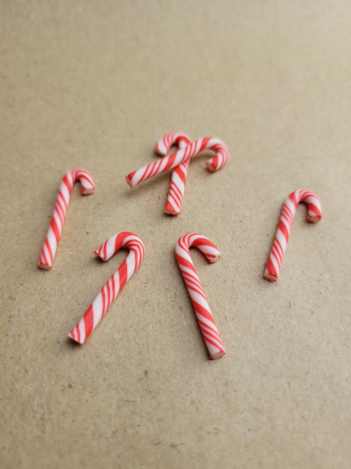 Miniature Christmas Candy Cane 1pc