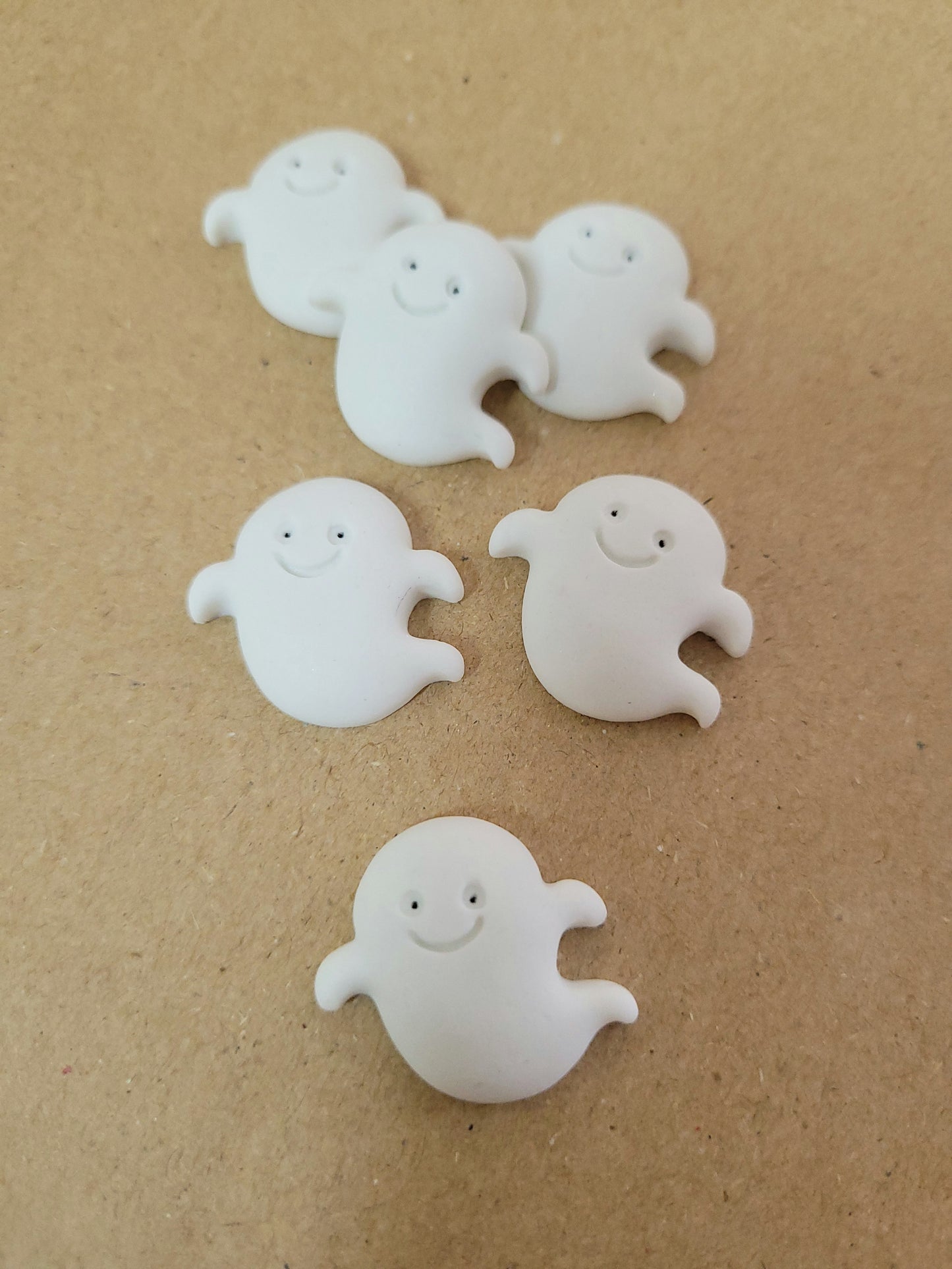 Casper the friendly ghost 6pcs Edible Cake Decorations