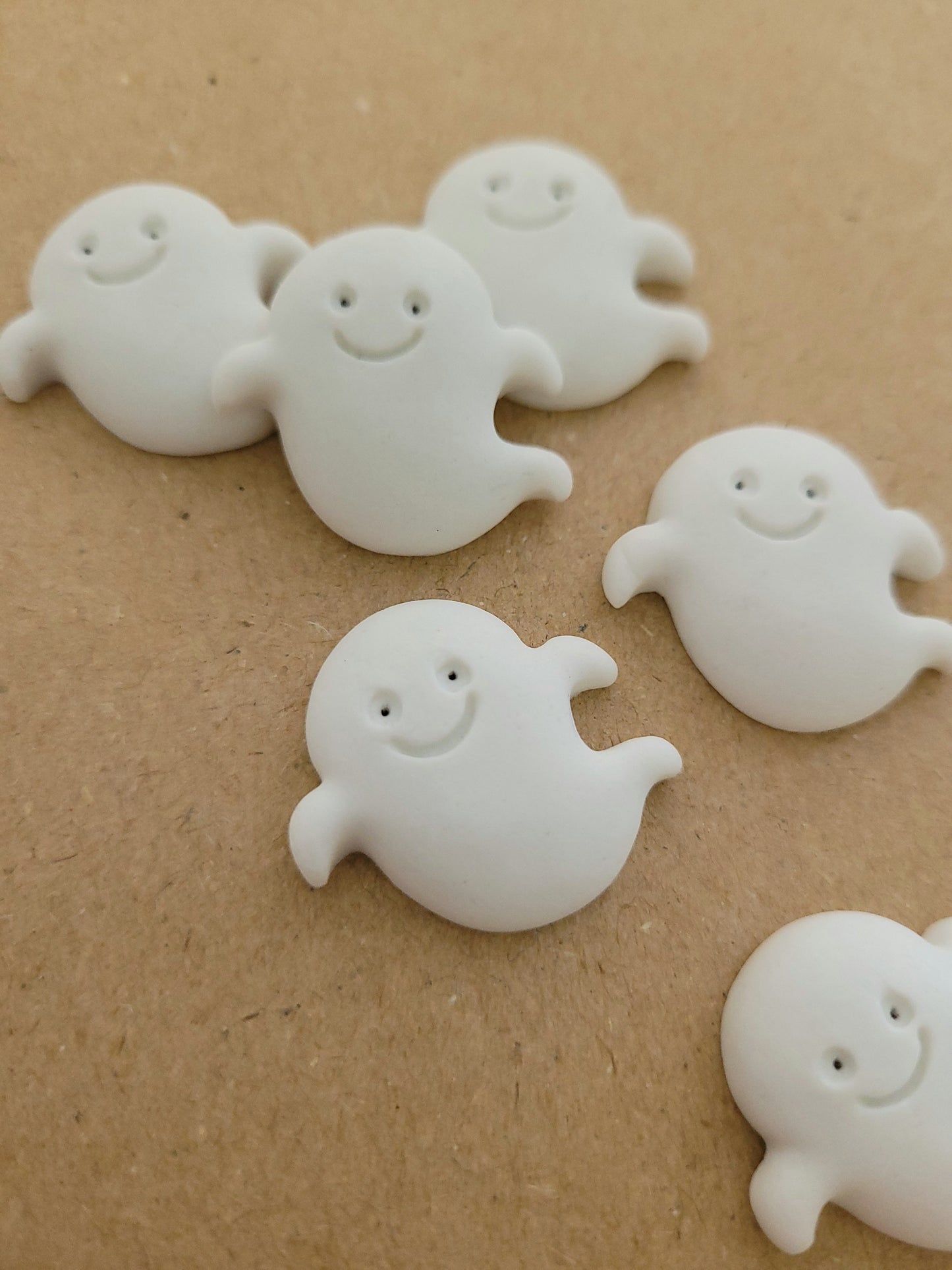 Casper the friendly ghost 6pcs Edible Cake Decorations