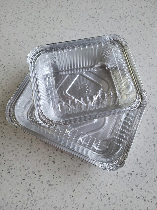 Foil Tray with Clear Lids