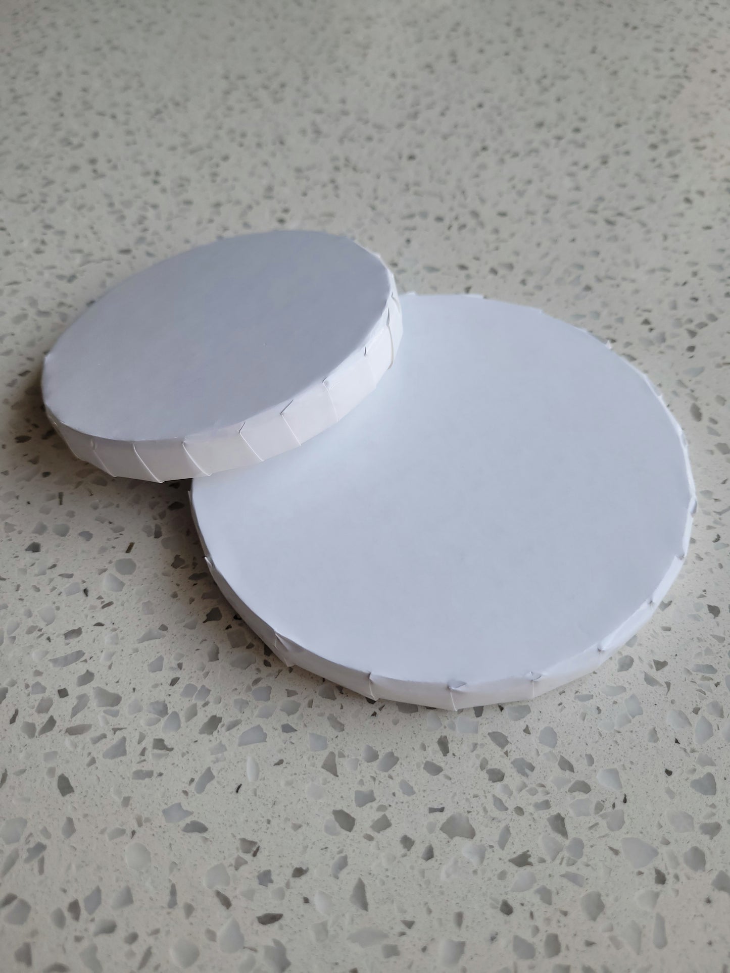 White Round Thick Cake Drum Boards0