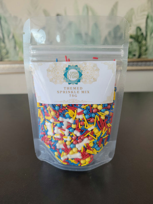 Themed Sprinkle Mix 75g - Paw Patrol Inspired