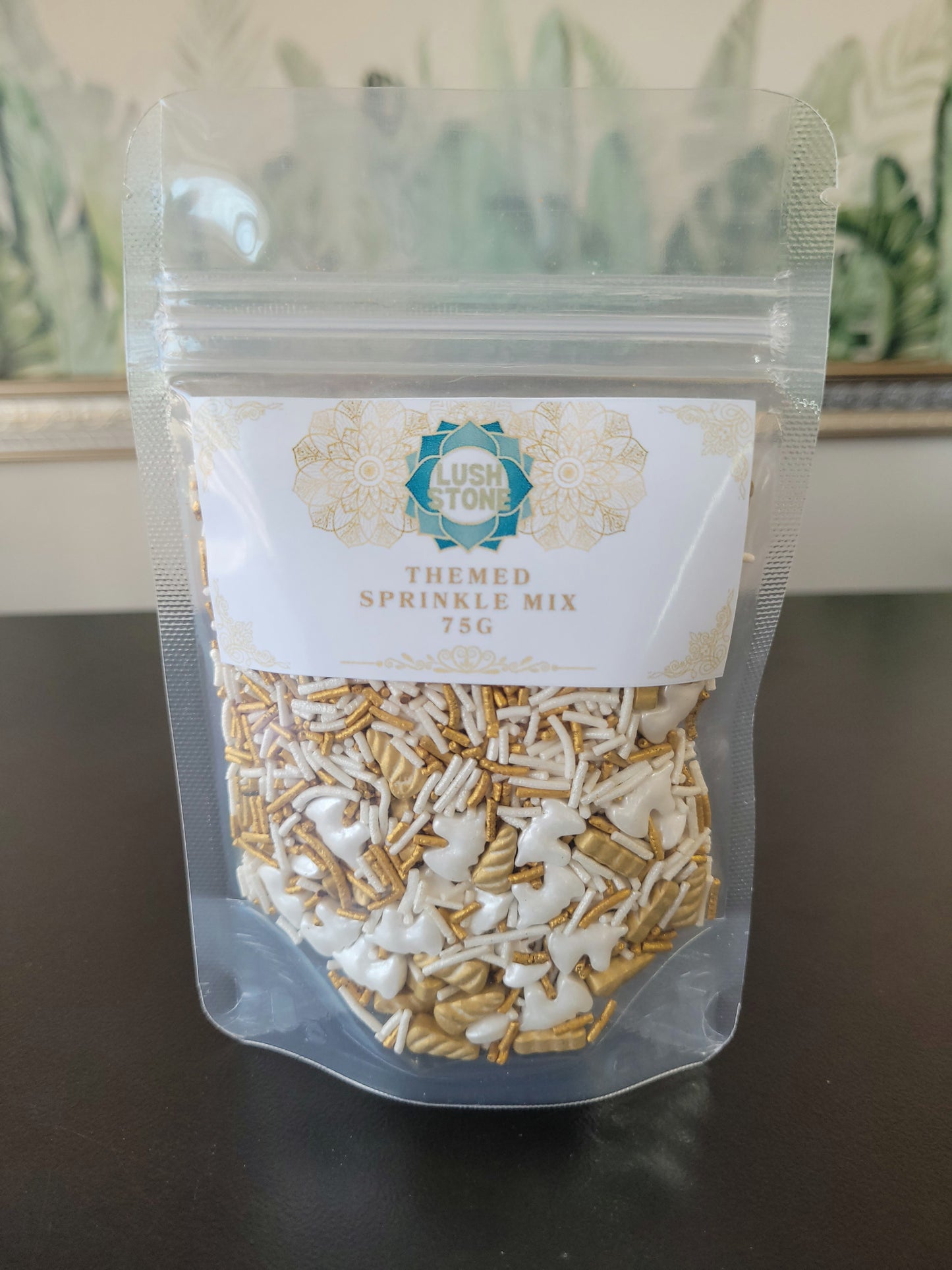 Themed Sprinkle Mix 75g - Unicorn Gold Inspired