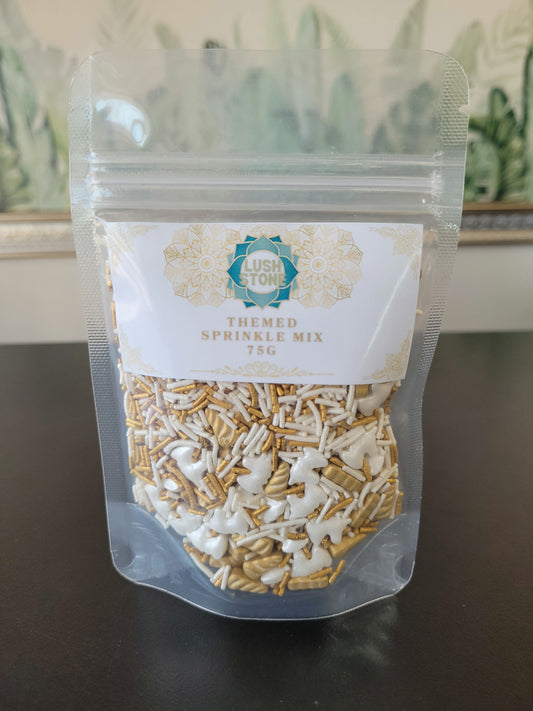 Themed Sprinkle Mix 75g - Unicorn Gold Inspired