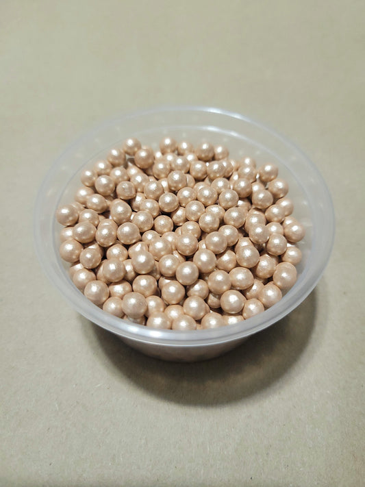 Champagne 4mm Pearls 60g