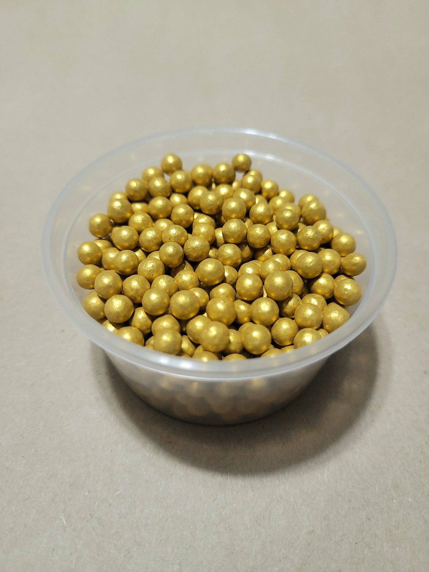 Gold 4mm Pearls 60g