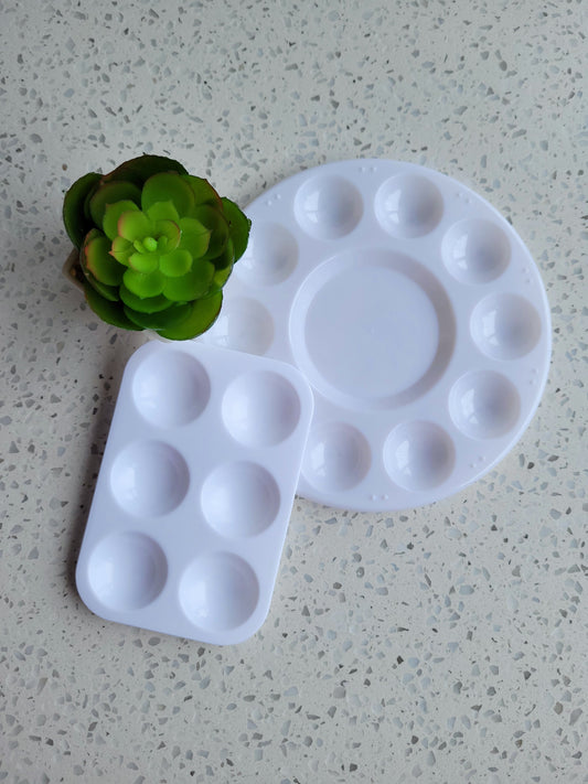 White Plastic Palette Tray