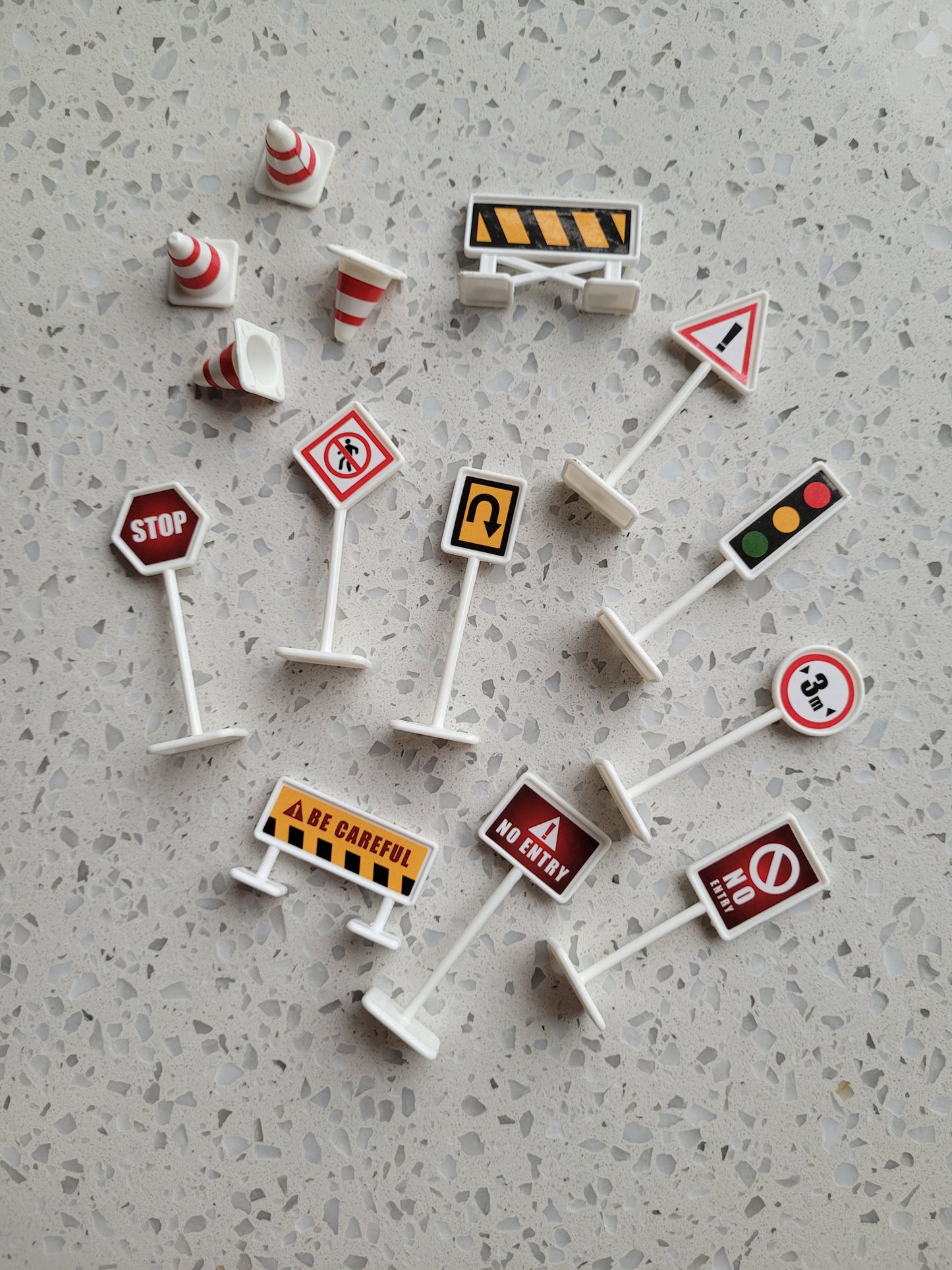 Traffic & Road Signs Cake Toppers