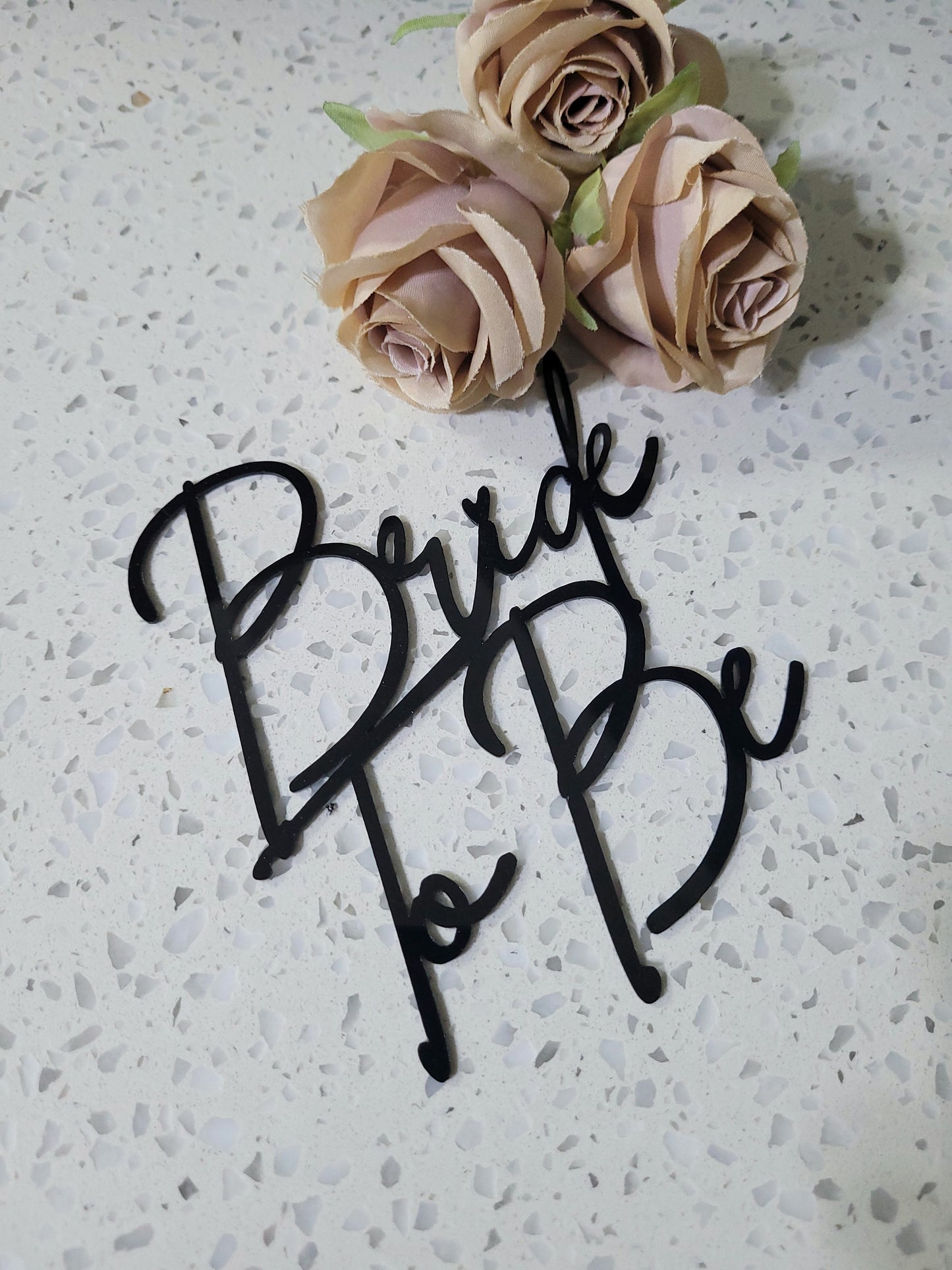 Bride to Be Assorted Cake Toppers