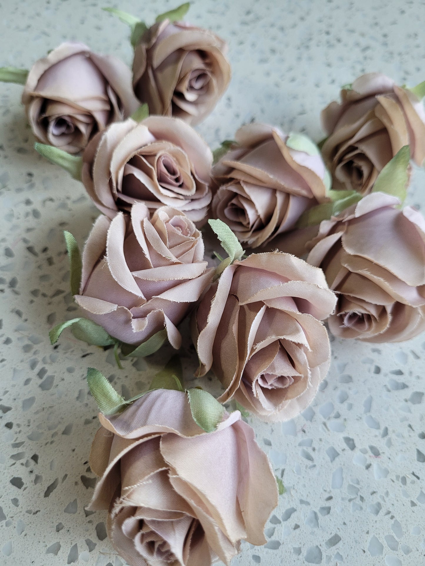 Rose Artificial Flower Head Assorted