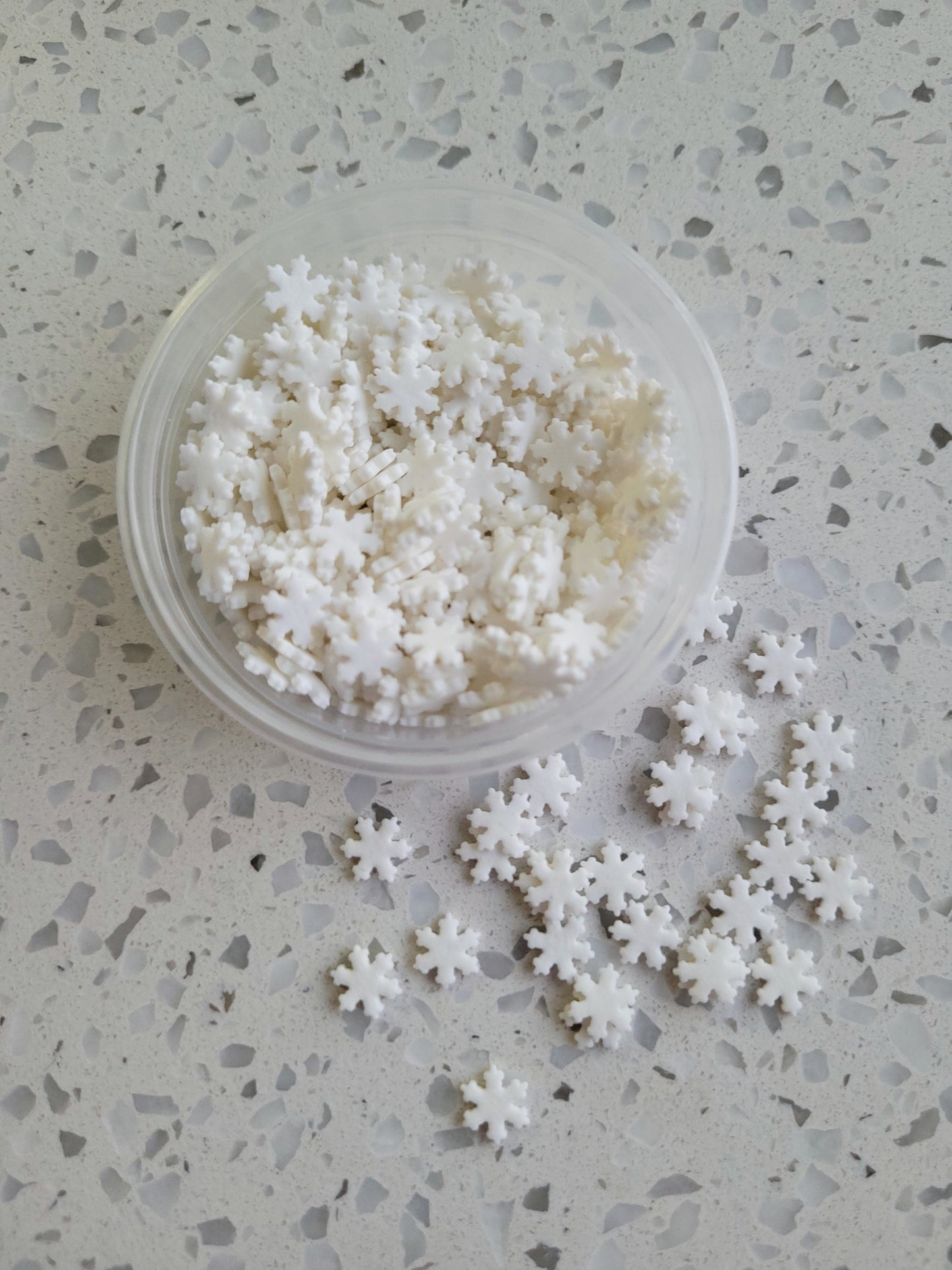 Confetti Cake Sprinkles Snowflakes 20g