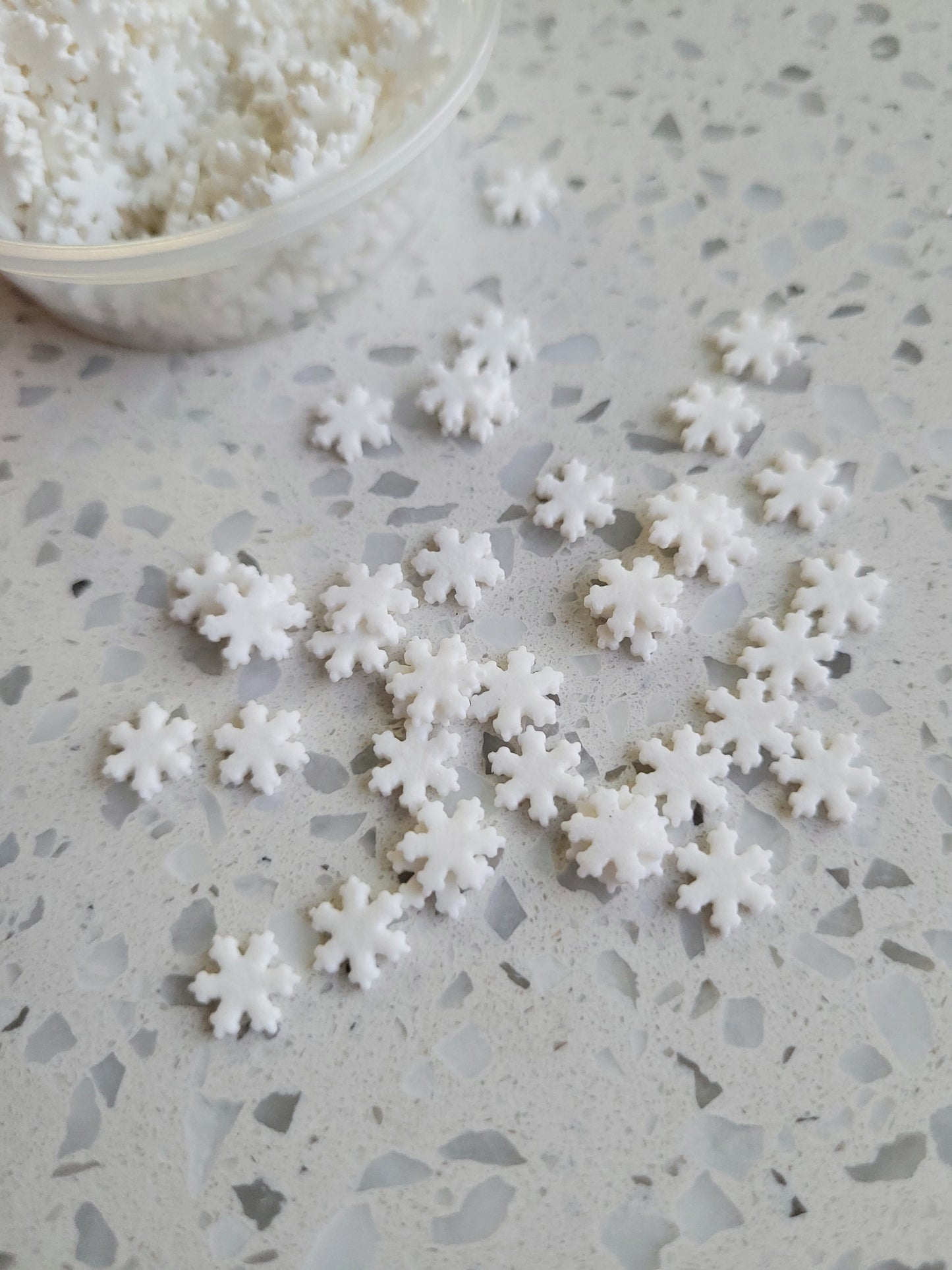 Confetti Cake Sprinkles Snowflakes 20g