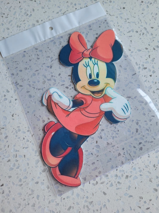 Fondant Cut Out Minnie Mouse #01 Height 21.5cm