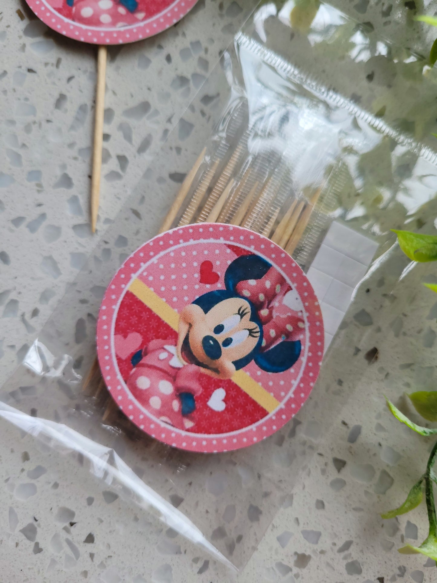 Paperboard Toppers Minnie Mouse 12s #01