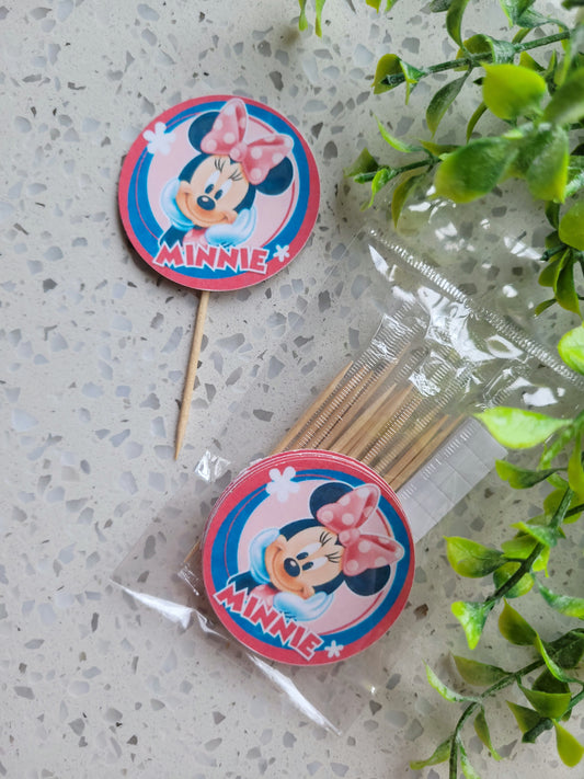 Paperboard Toppers Minnie Mouse 12s #02