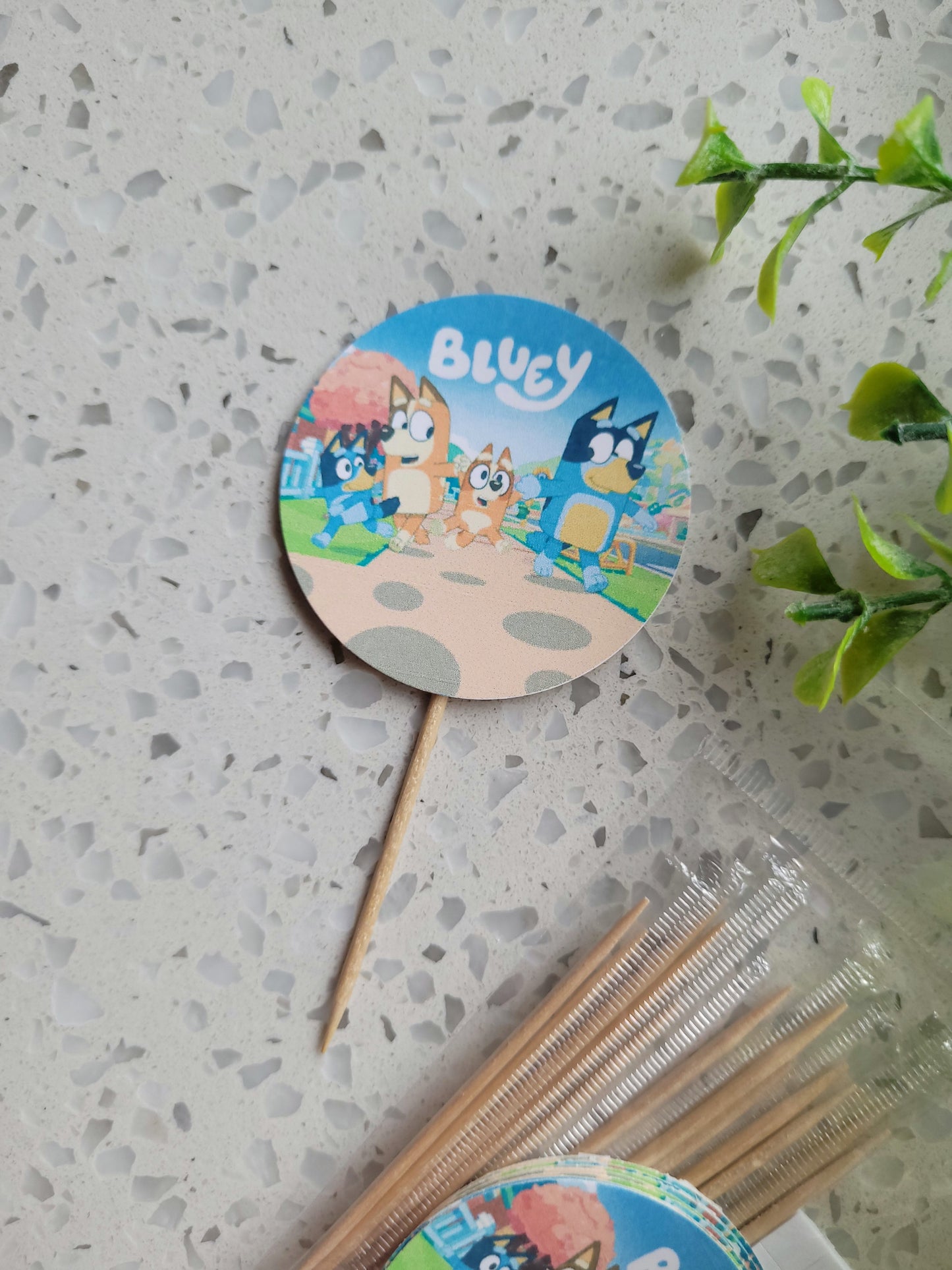 Paperboard Toppers Bluey 12s #01