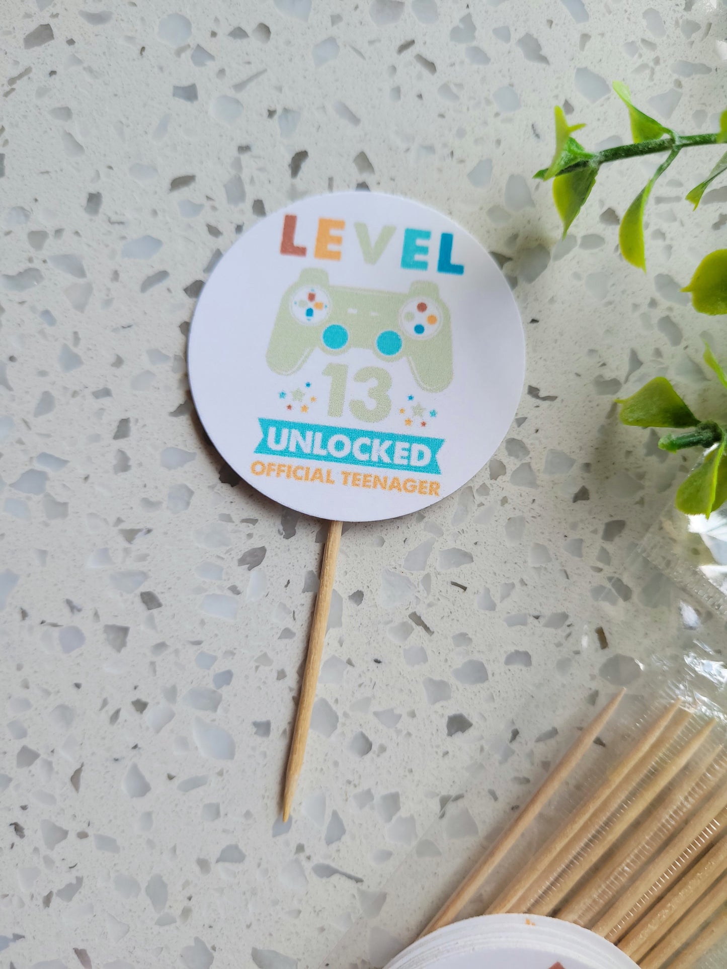 Paperboard Toppers Gaming Level Up 13 12s #03