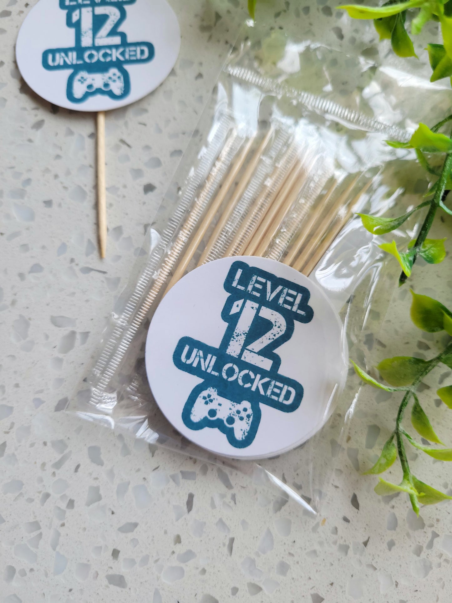 Paperboard Toppers Gaming Level Up 12 12s #01