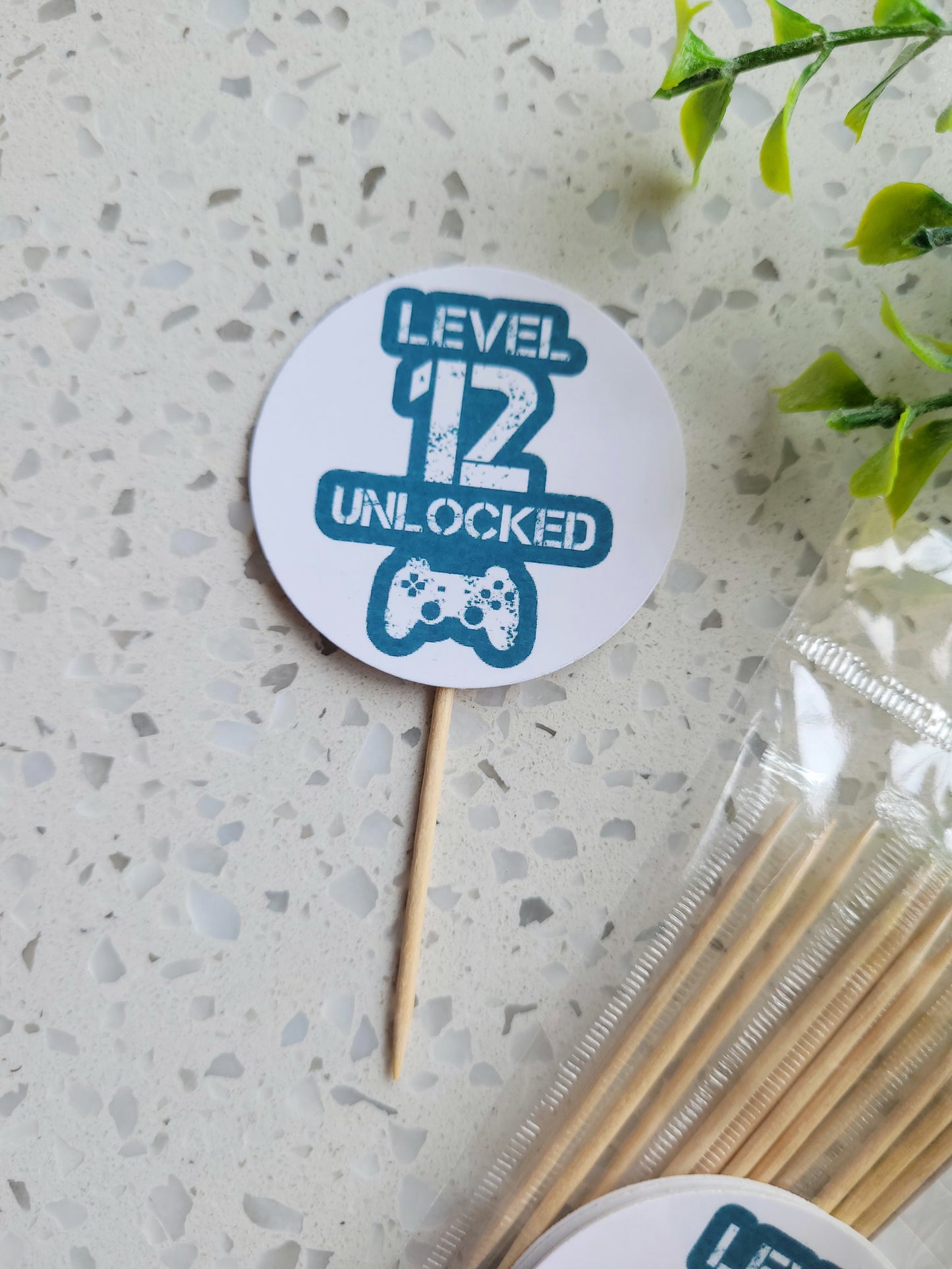 Paperboard Toppers Gaming Level Up 12 12s #01