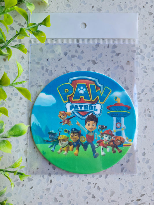 Assorted Size Fondant Topper Paw Patrol #01