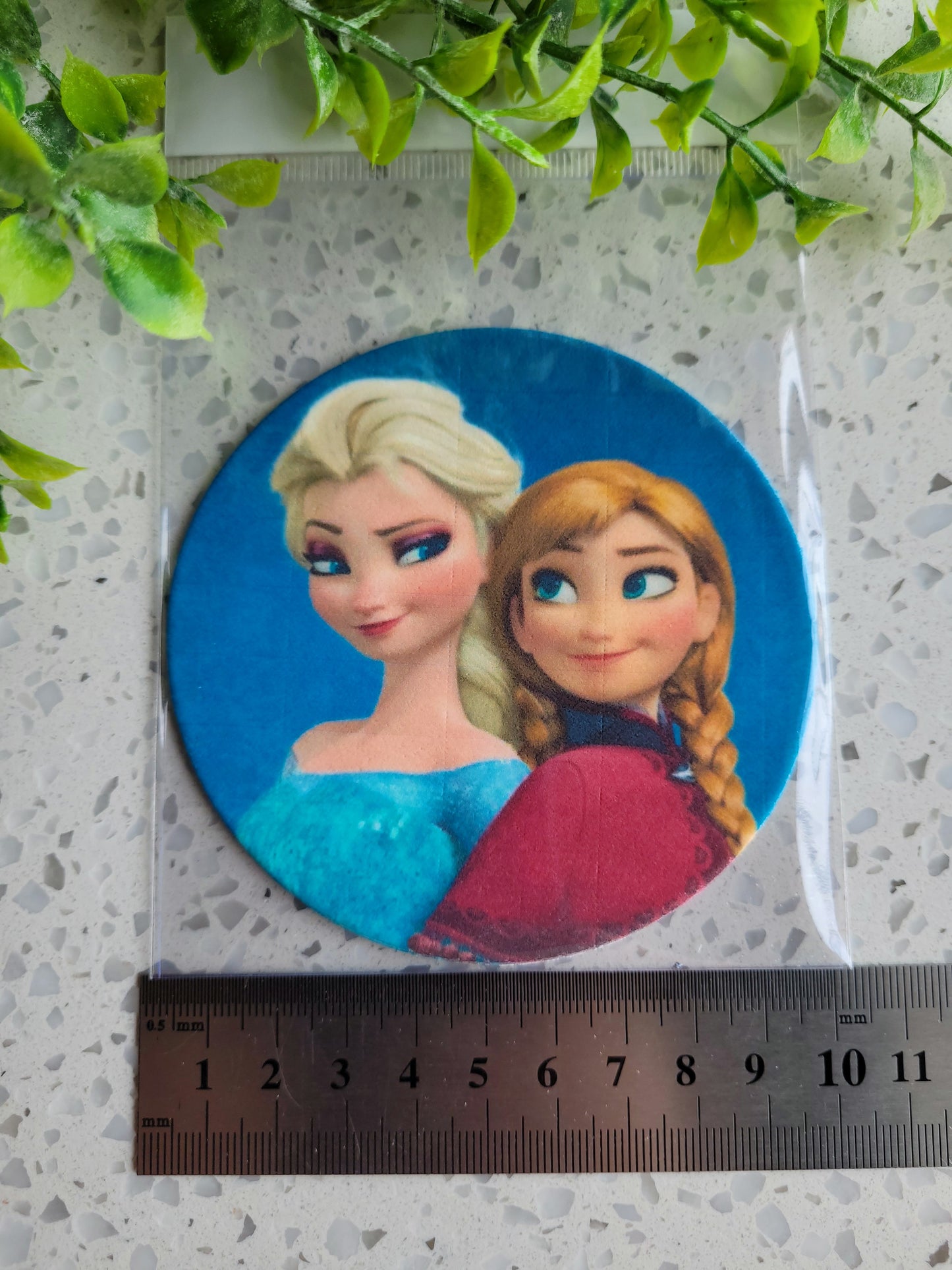 Assorted Size Fondant Topper Frozen #03