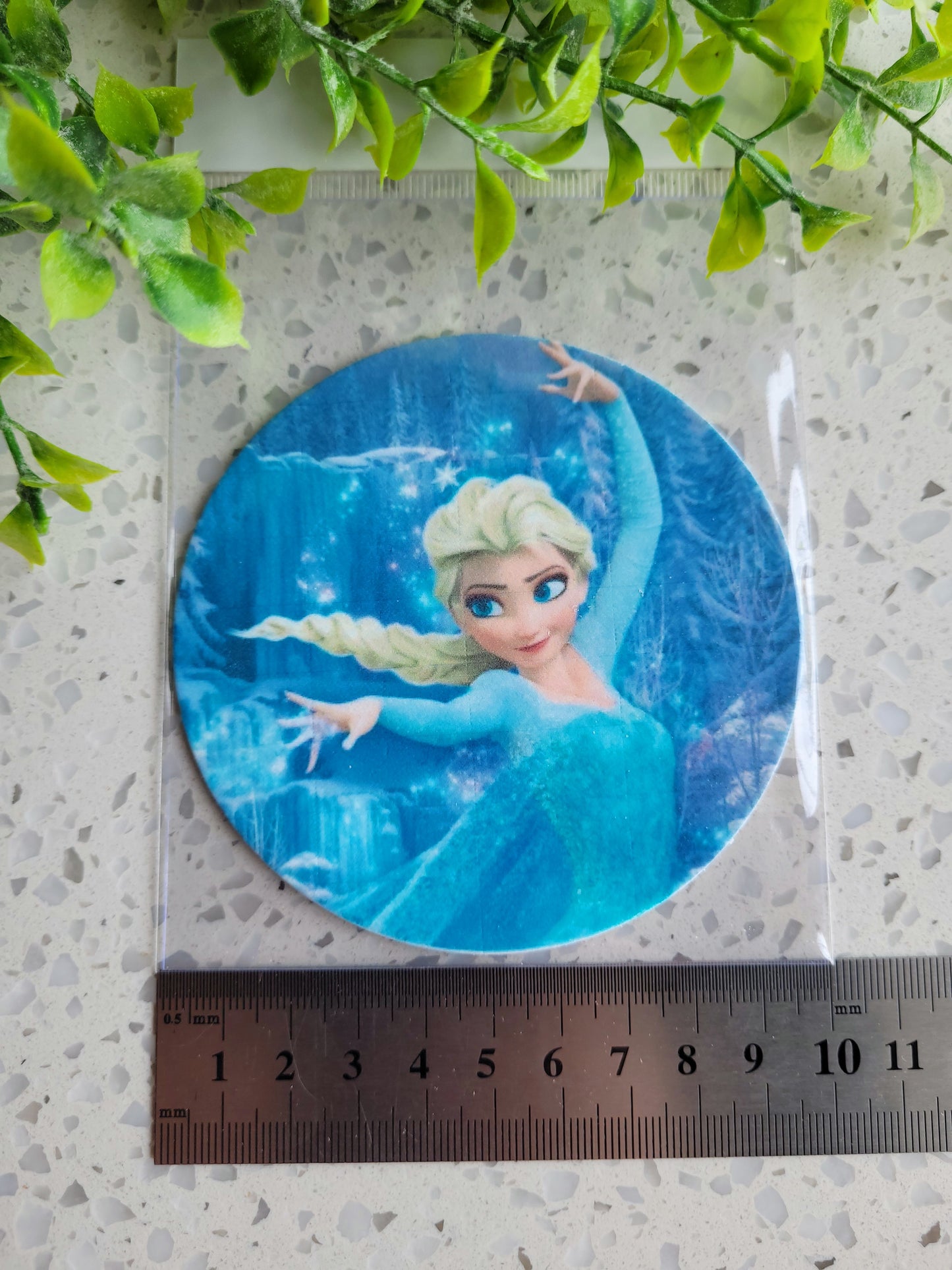 Assorted Size Fondant Topper Frozen #02