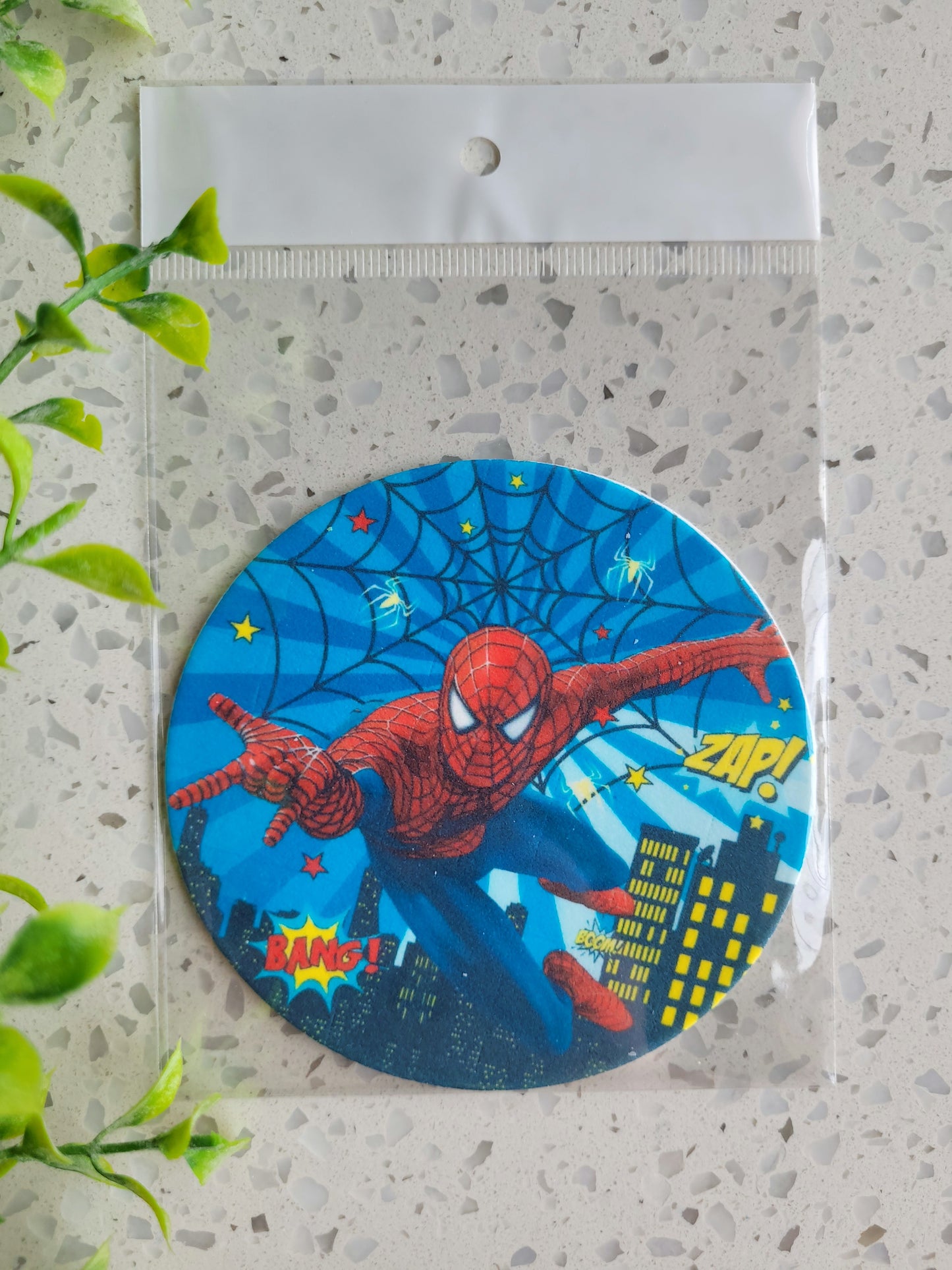 Assorted Size Fondant Topper Spiderman #02