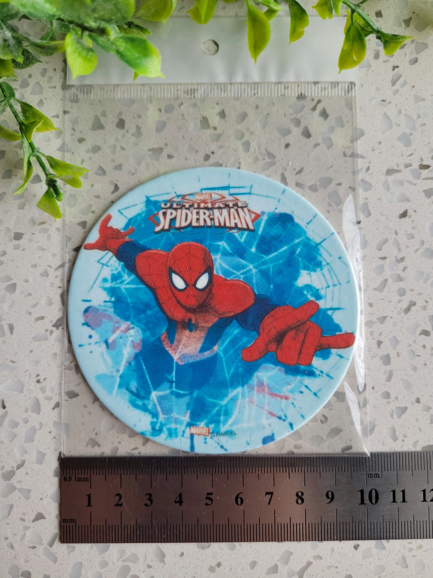 Assorted Size Fondant Topper Spiderman #01