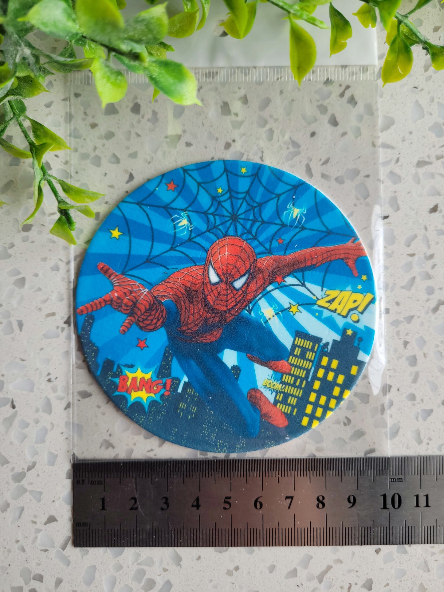 Assorted Size Fondant Topper Spiderman #02