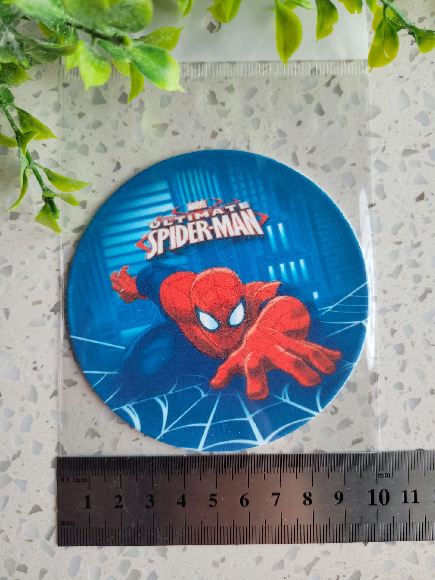 Assorted Size Fondant Topper Spiderman #03