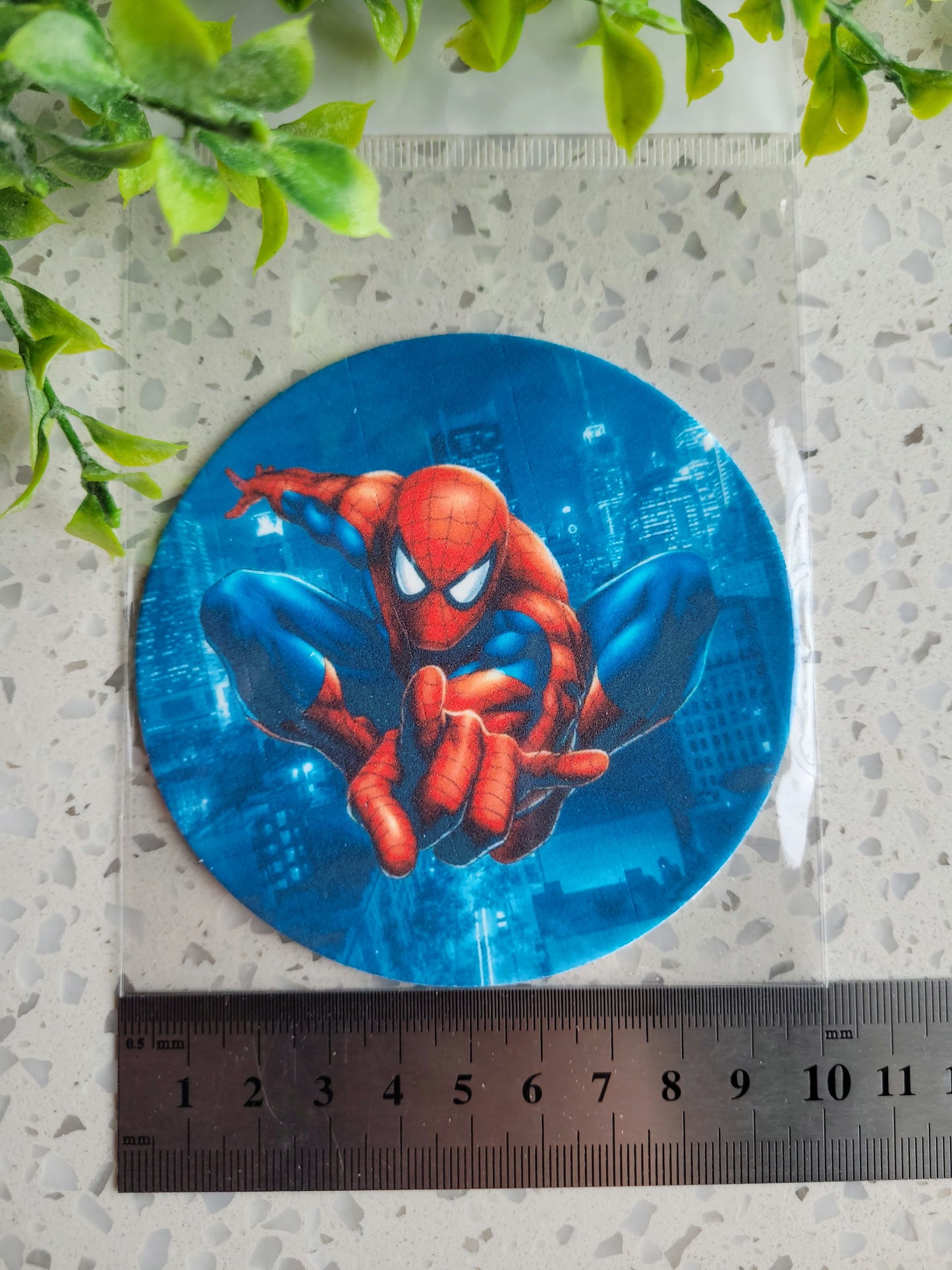 Assorted Size Fondant Topper Spiderman #04