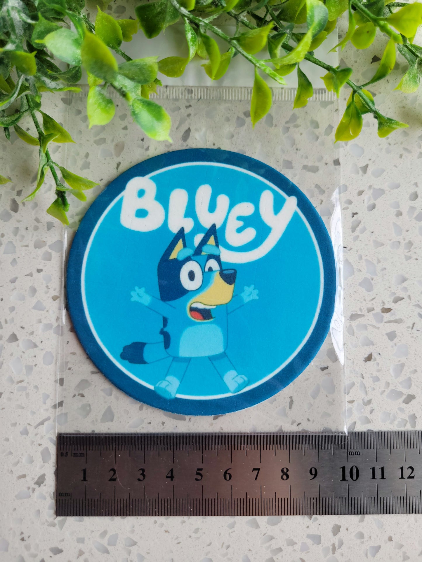 Assorted Size Fondant Topper Bluey #01