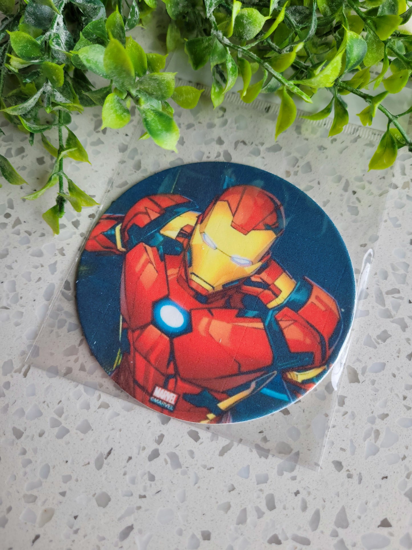 Assorted Size Fondant Topper Iron Man #01