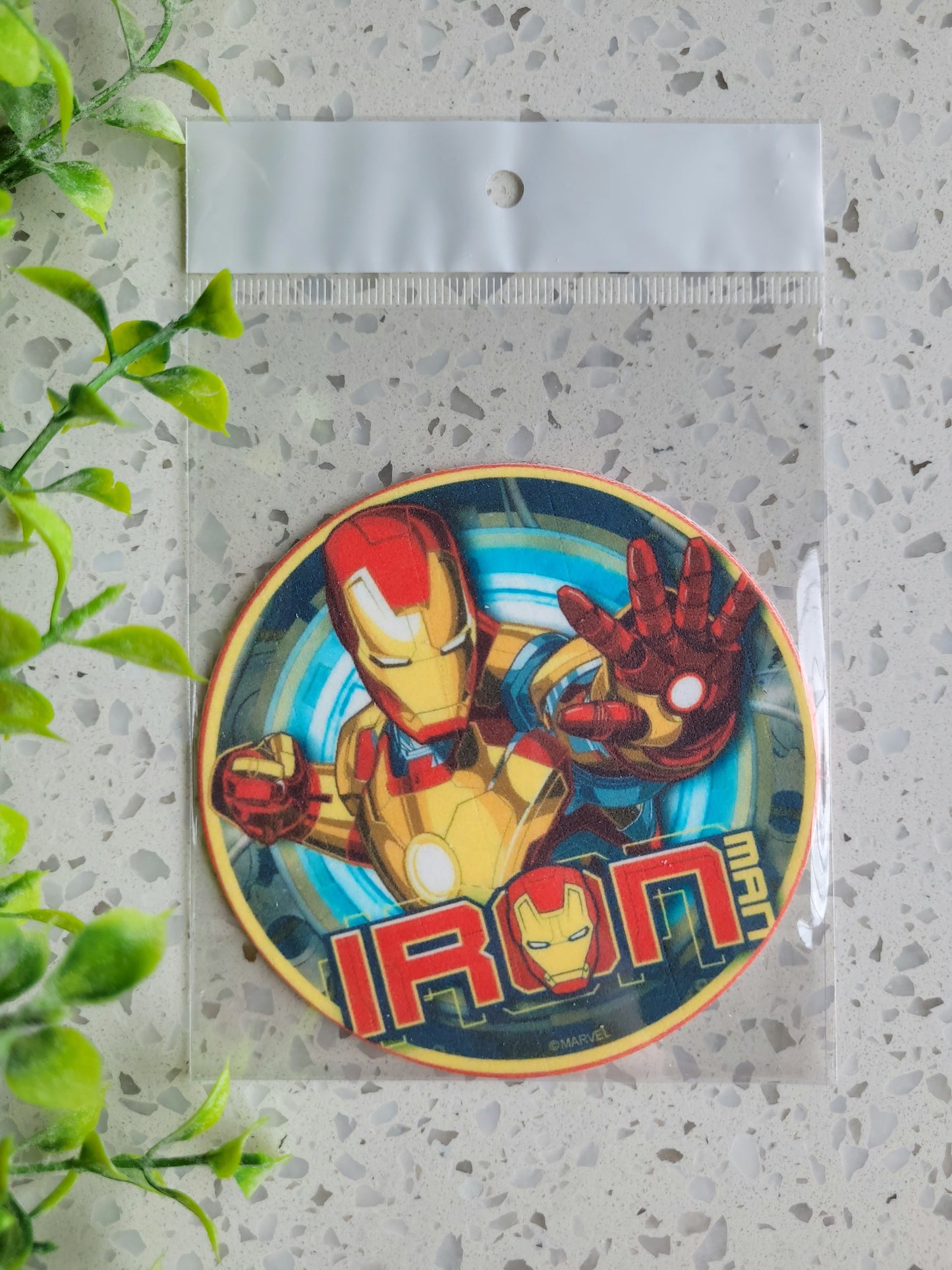 Assorted Size Fondant Topper Iron Man #02