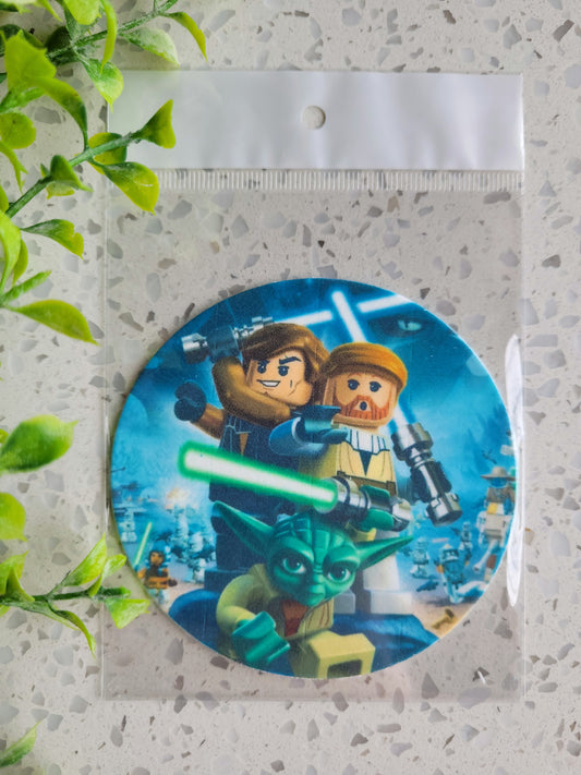 Assorted Size Fondant Topper Lego Star Wars #01