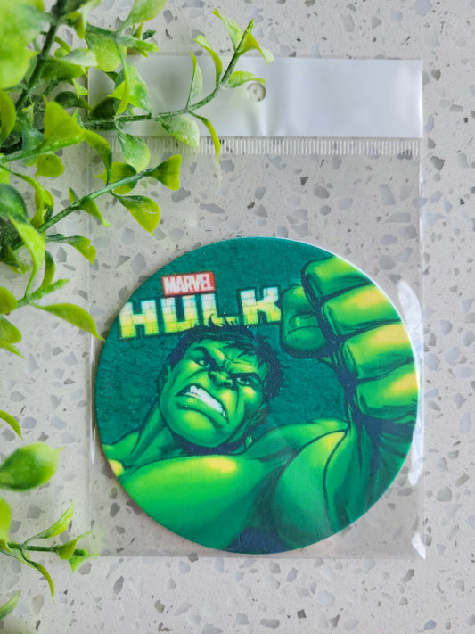 Assorted Size Fondant Topper Hulk #01