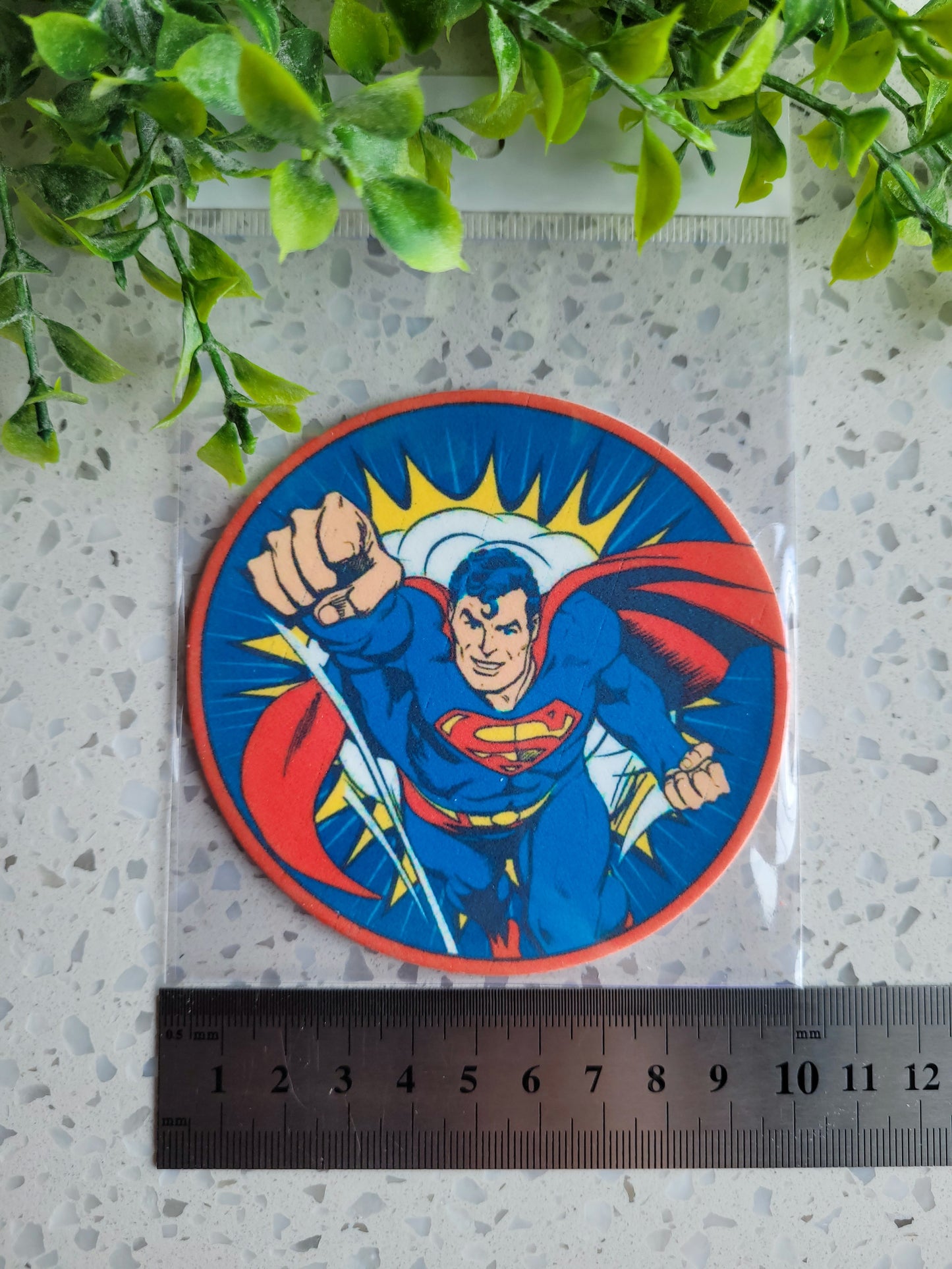 Assorted Size Fondant Topper Superman #01