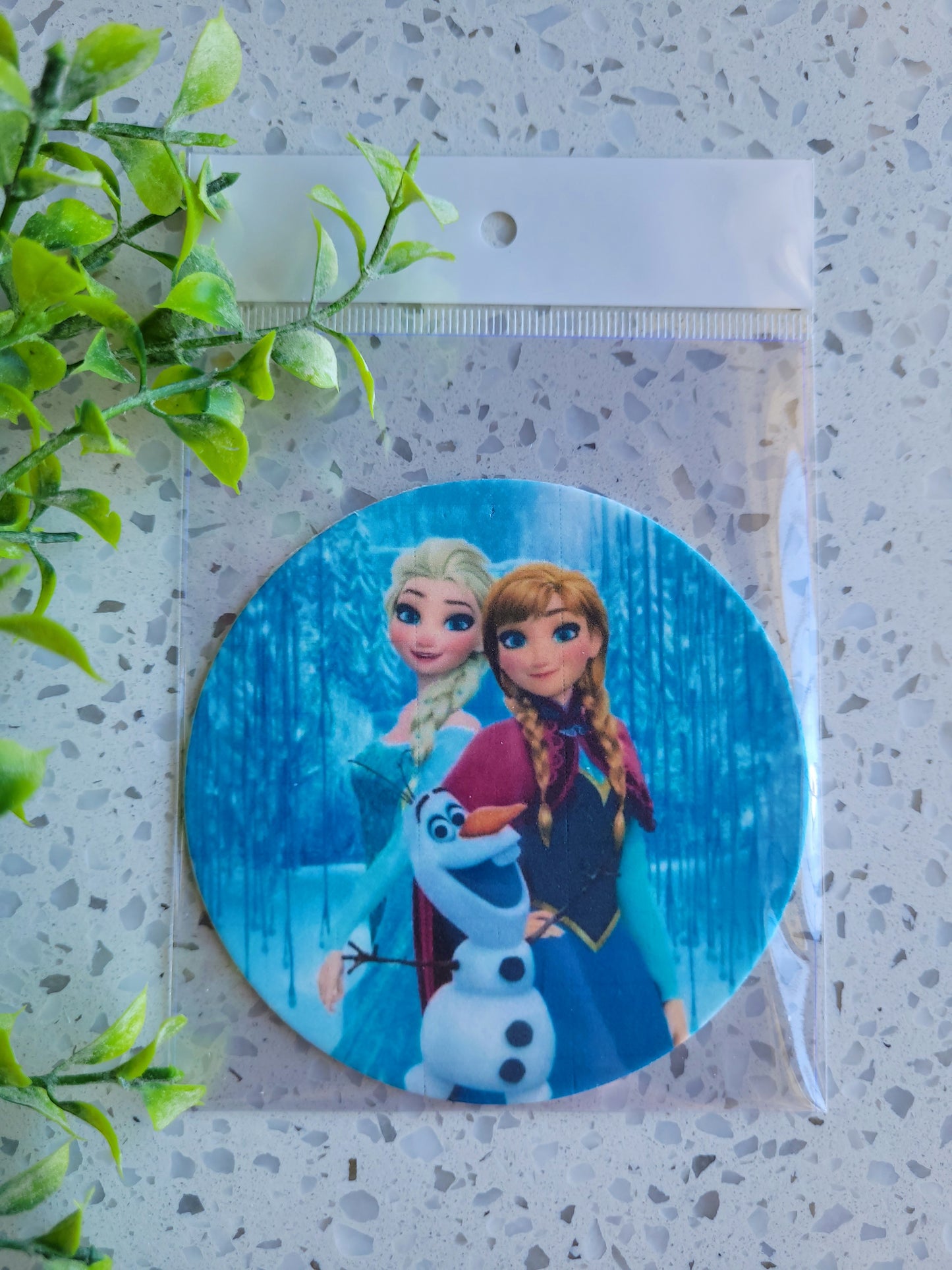 Assorted Size Fondant Topper Frozen #04