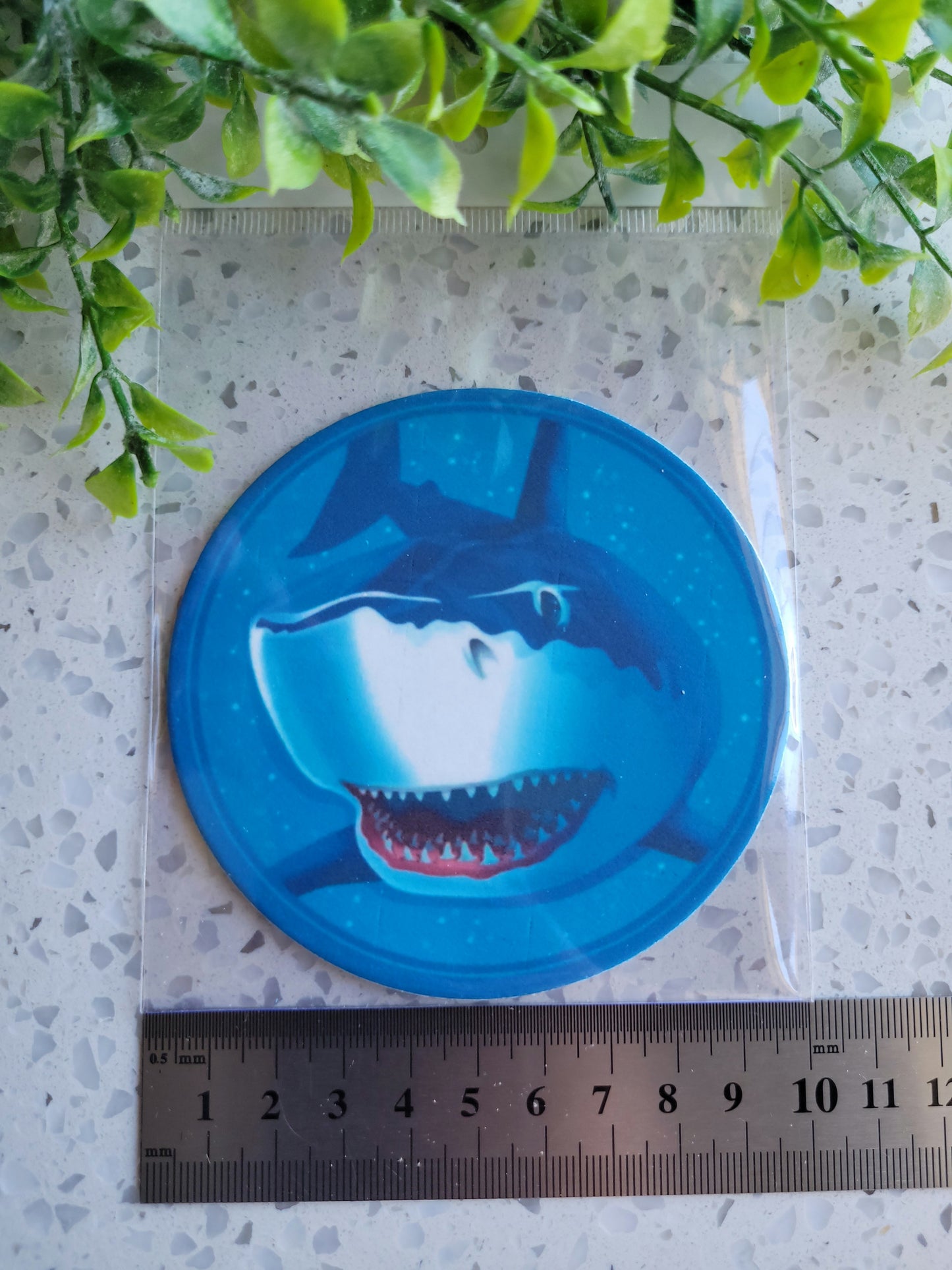 Assorted Size Fondant Topper Shark #01