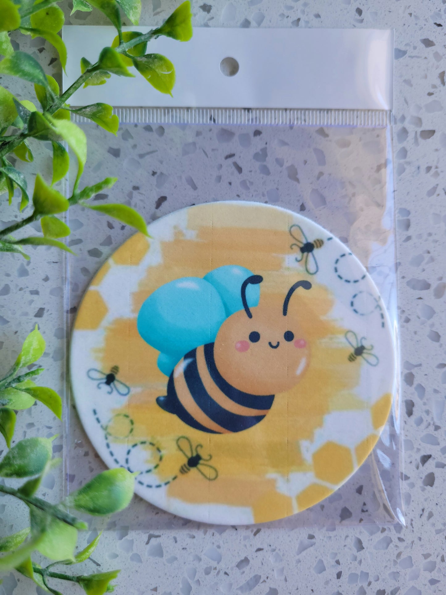 Assorted Size Fondant Topper Bee Theme #01