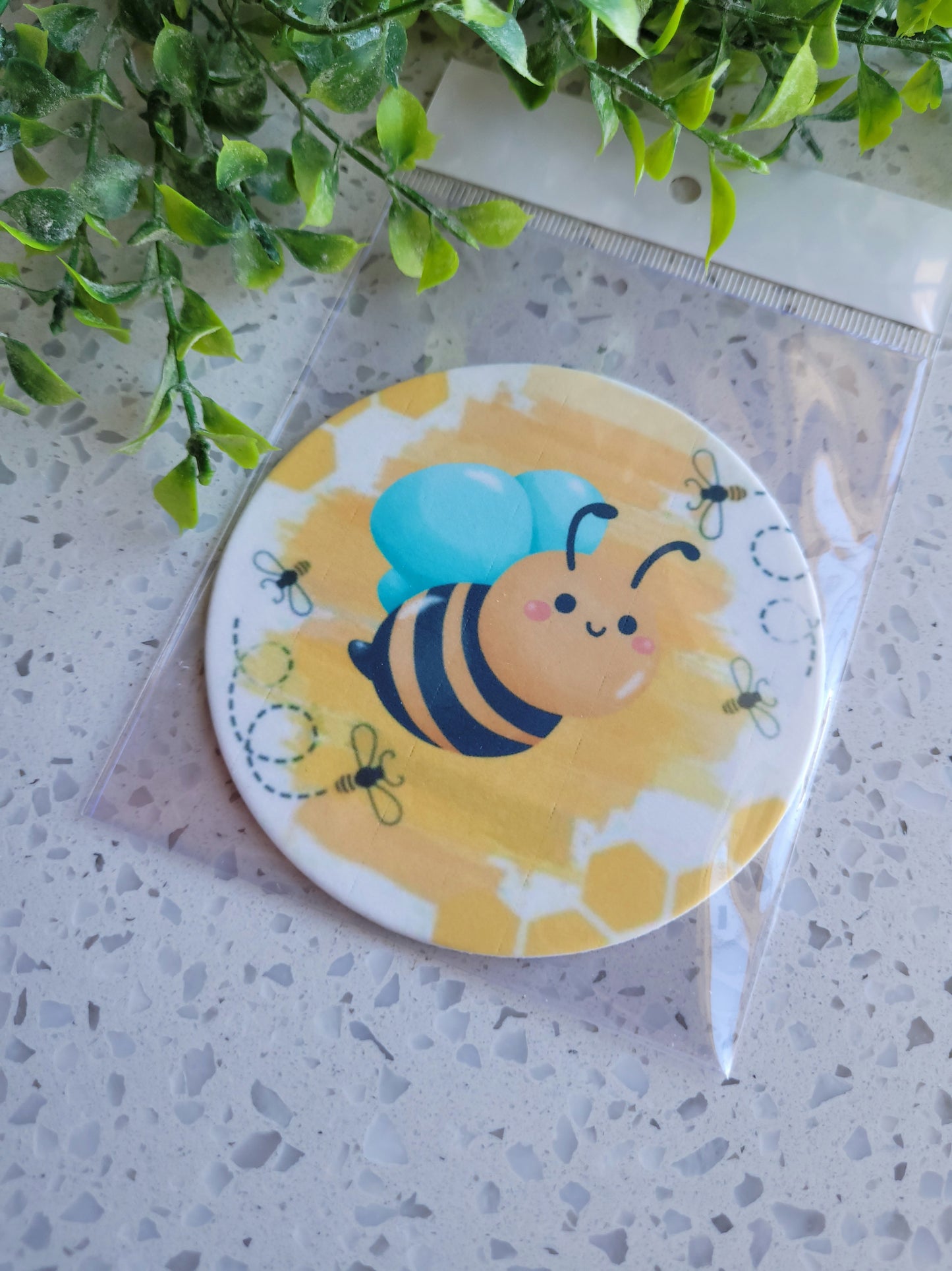 Assorted Size Fondant Topper Bee Theme #01