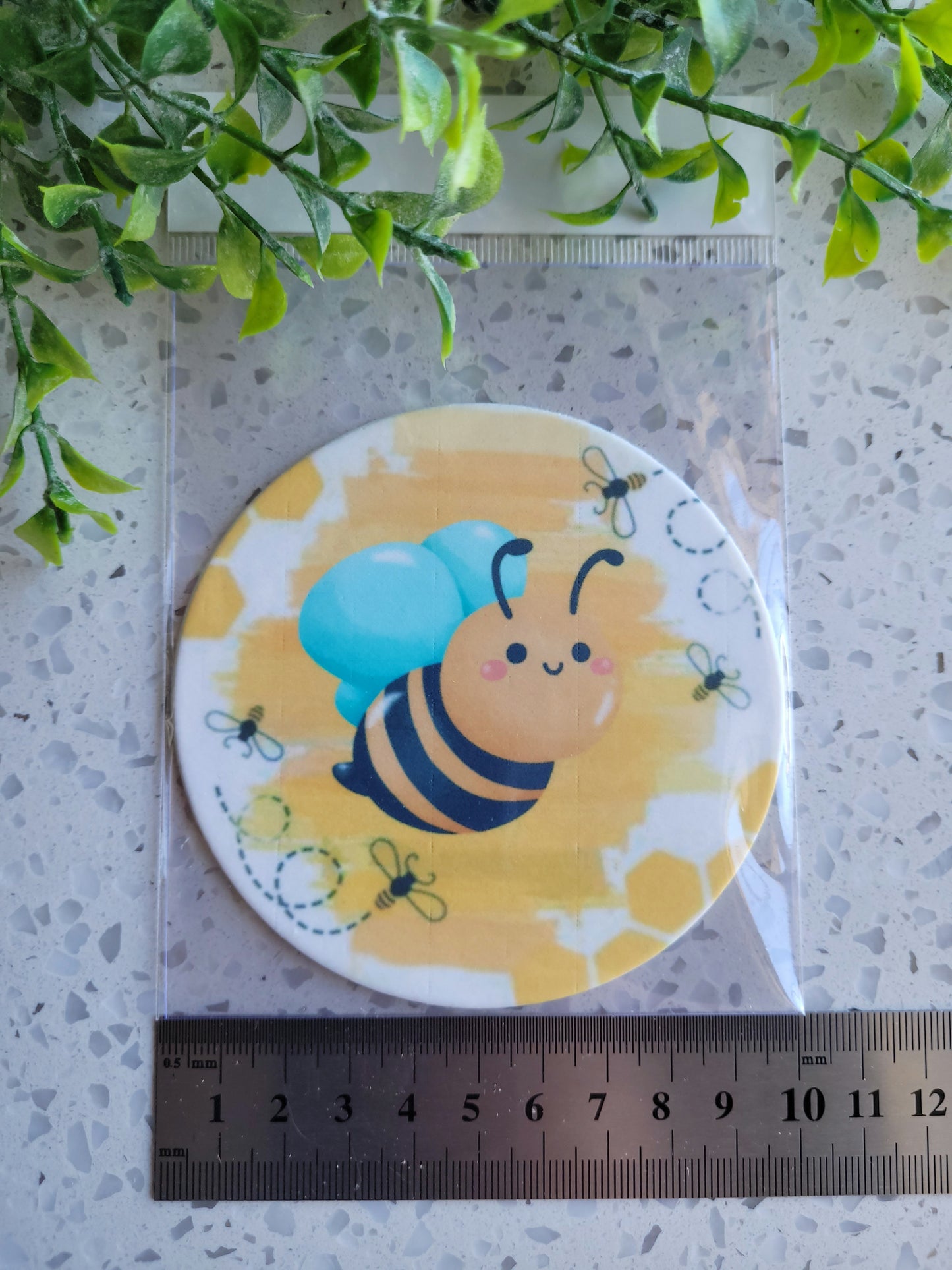 Assorted Size Fondant Topper Bee Theme #01