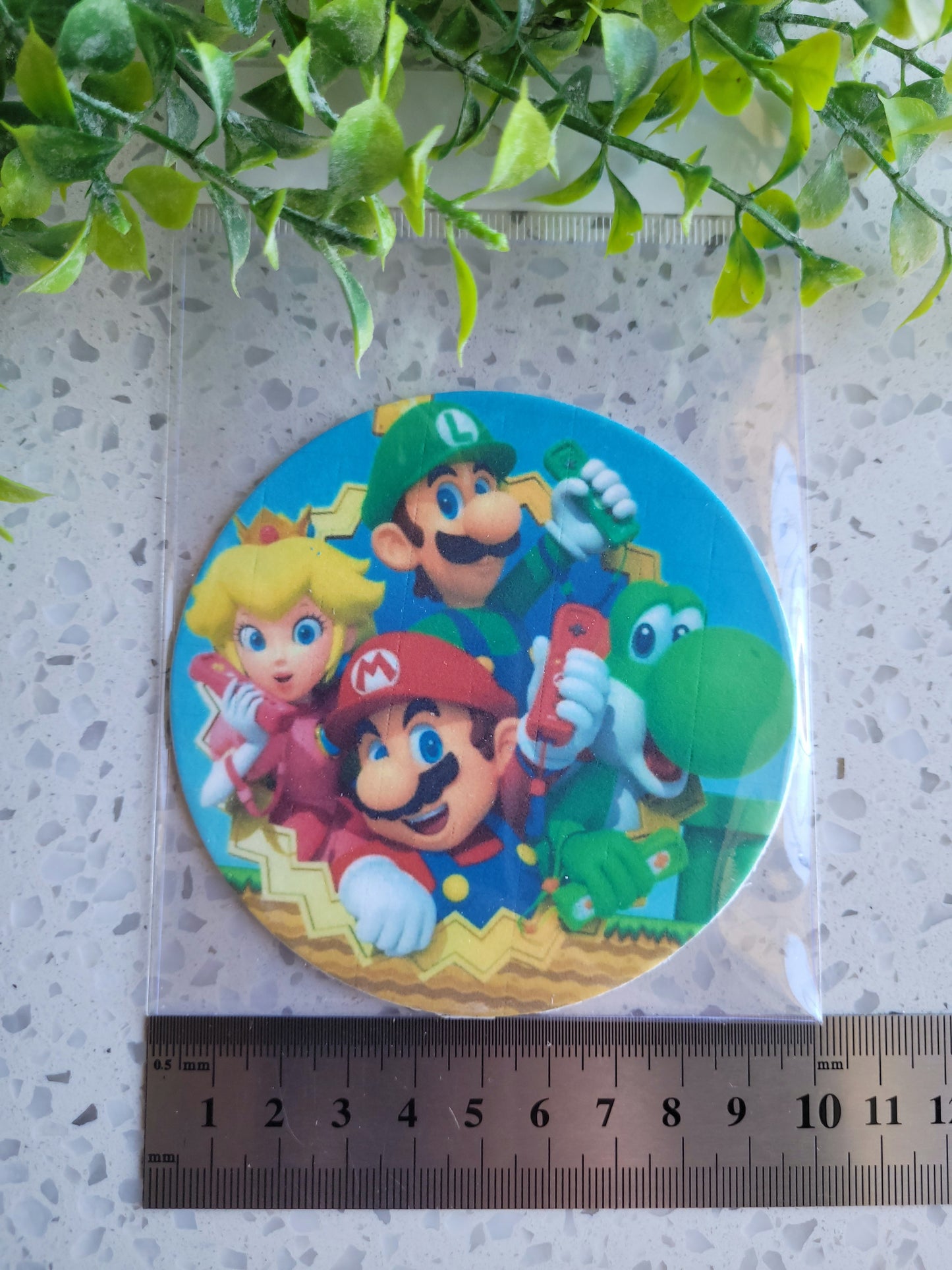 Assorted Size Fondant Topper Super Mario Bros #01