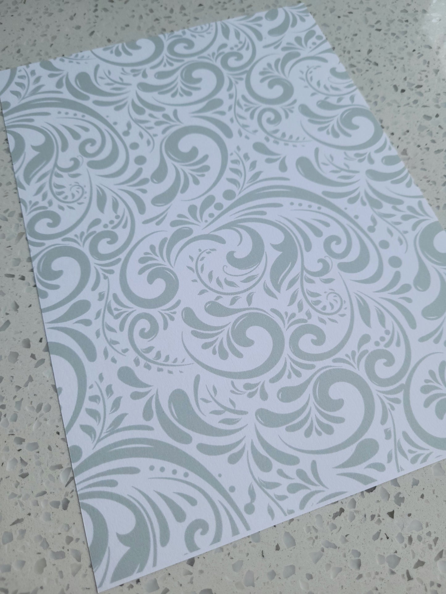 Printed Box - Swirl Design #01